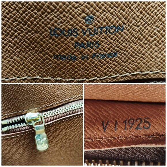 Louis Vuitton Babylone Monogram Canvas Leather Large Shoulder Bag Authentic - Picture 11 of 13